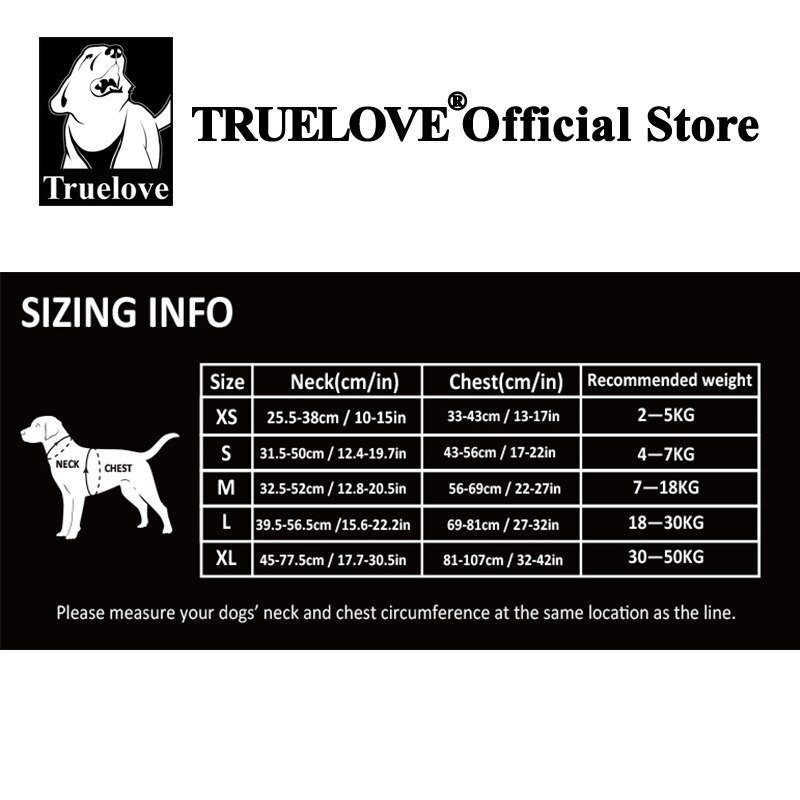 Truelove-Pet-Harness-Small-Medium-Large-Split-Dog-Fashion-Outdoor-Dropshipping-3