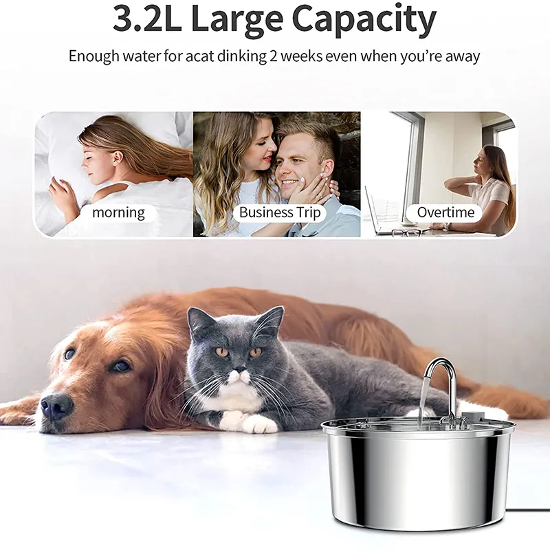 3-2L-Cat-Automatic-Water-Dispenser-Pet-Smart-Induction-Water-Feeder-USB-With-Filter-Stainless-Steel-3