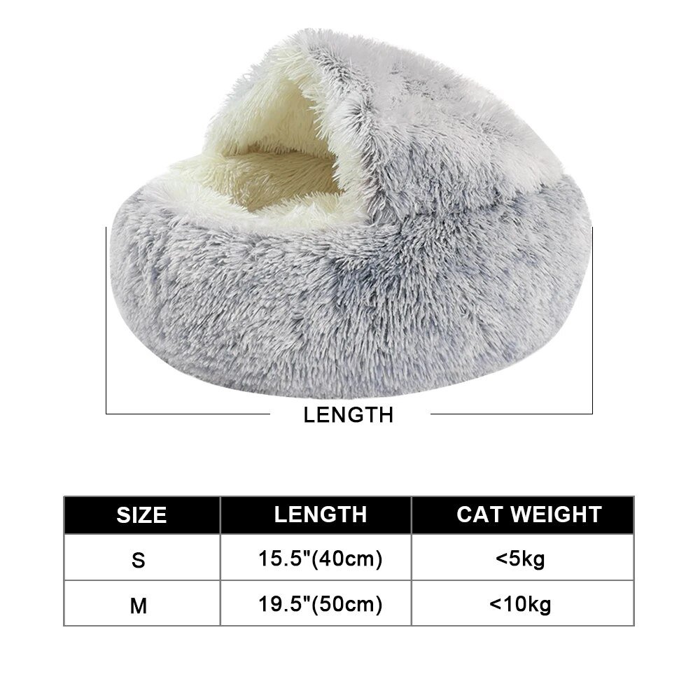 2-In-1-Cat-Bed-Nest-Winter-Warm-Pet-Beds-Soft-Plush-Kitten-House-Round-Cat-5