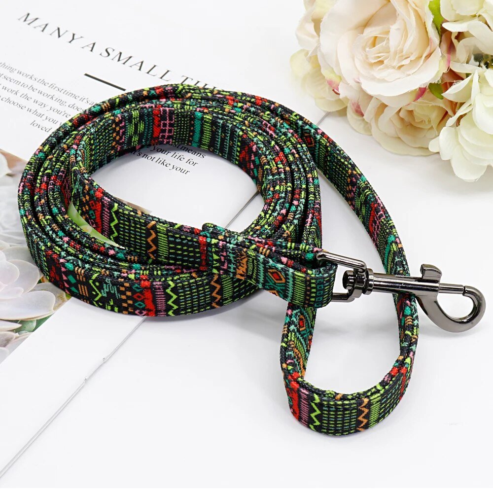 5-Colors-Dog-Leash-Rope-Nylon-Printed-Puppy-Dog-Walking-Running-Training-Leashes-Lead-For-Small-1