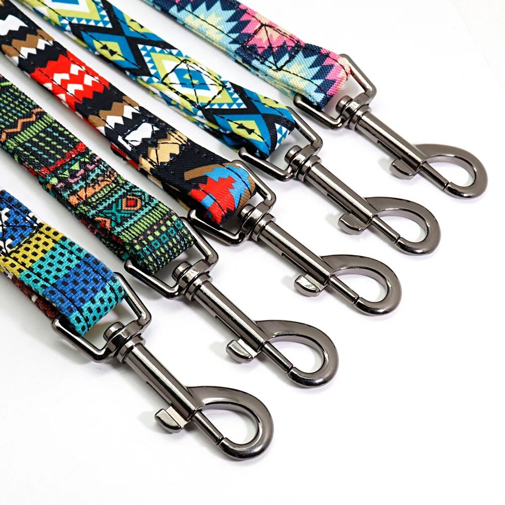 5-Colors-Dog-Leash-Rope-Nylon-Printed-Puppy-Dog-Walking-Running-Training-Leashes-Lead-For-Small-2