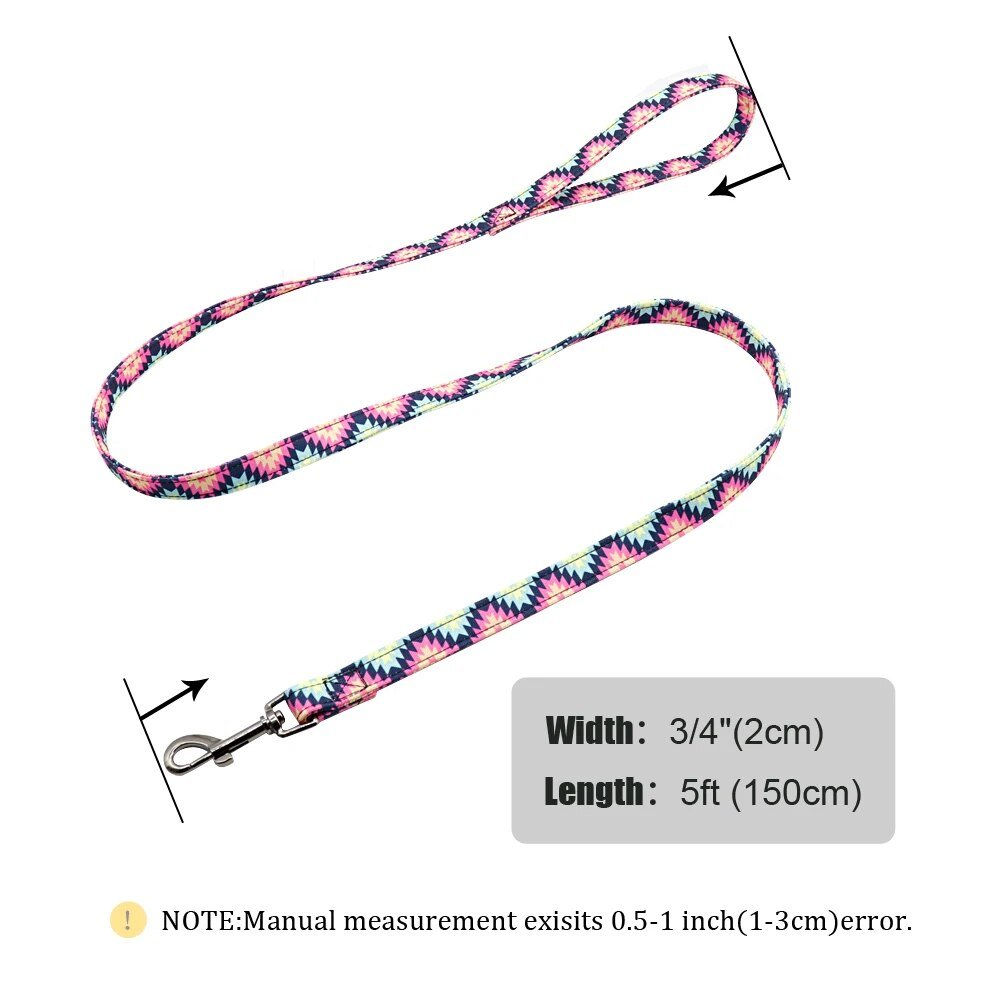 5-Colors-Dog-Leash-Rope-Nylon-Printed-Puppy-Dog-Walking-Running-Training-Leashes-Lead-For-Small-5