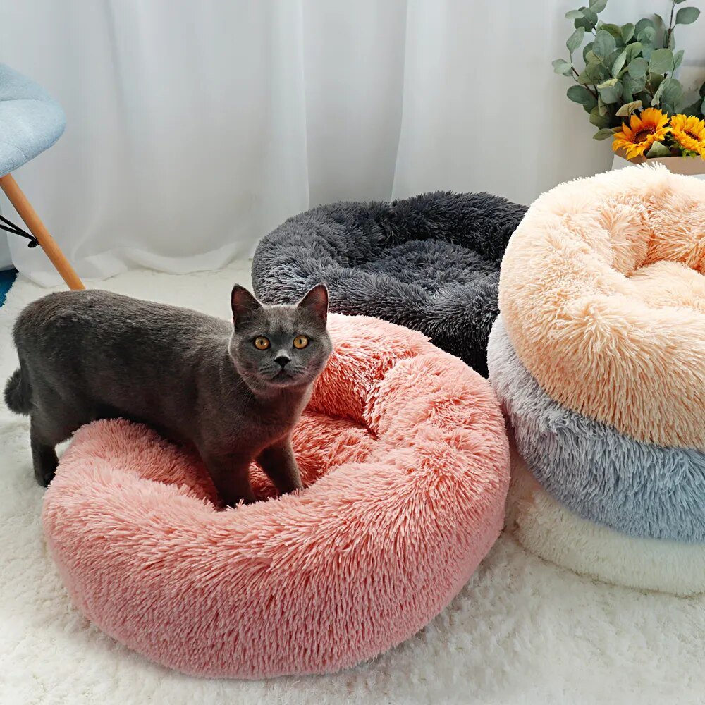 Long-Plush-Cat-Bed-House-Soft-Round-Cat-Bed-Winter-Pet-Dog-Cushion-Mats-For-Small