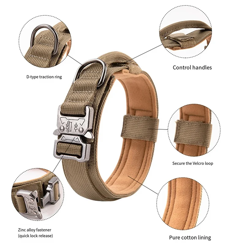 Durable-Military-Tactical-Dog-Collar-Adjustable-Pet-Nylon-Training-Rottweiler-Dog-Collar-For-Medium-Large-Dogs-4