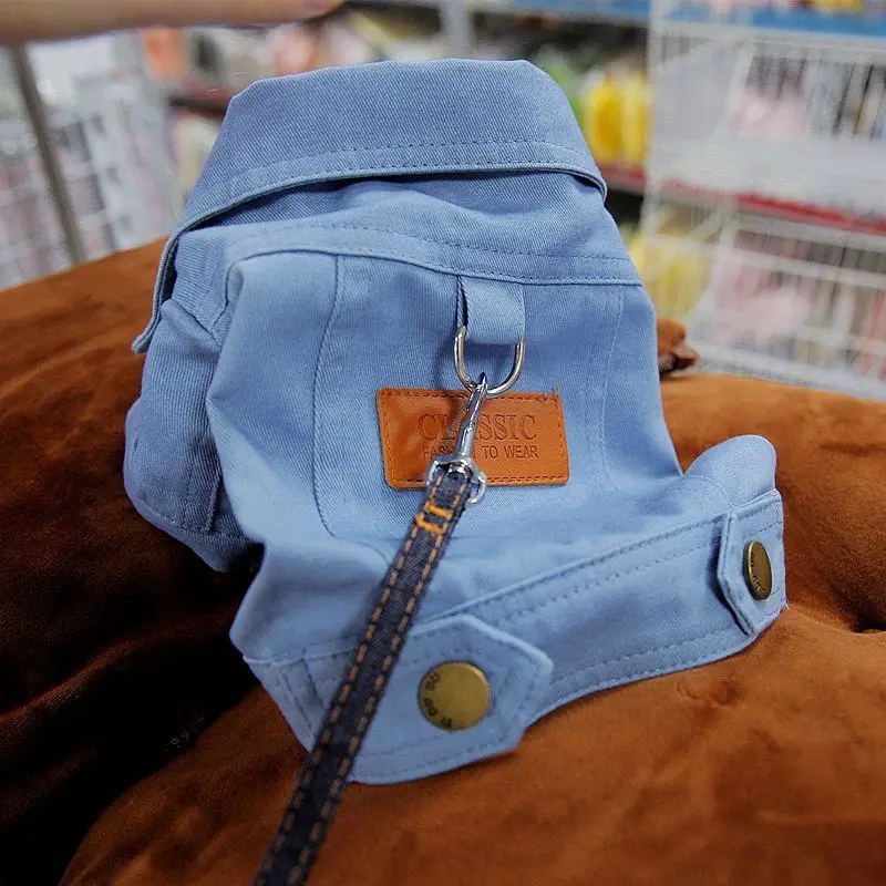 Spring-Dog-Suit-Outfits-Denim-Coat-Clothes-with-D-Leash-Ring-for-Small-Medium-Dogs-Puppies-1