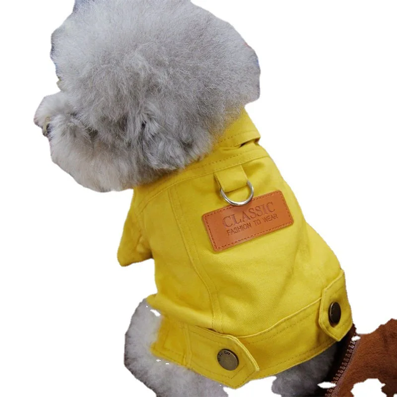 Spring-Dog-Suit-Outfits-Denim-Coat-Clothes-with-D-Leash-Ring-for-Small-Medium-Dogs-Puppies-4